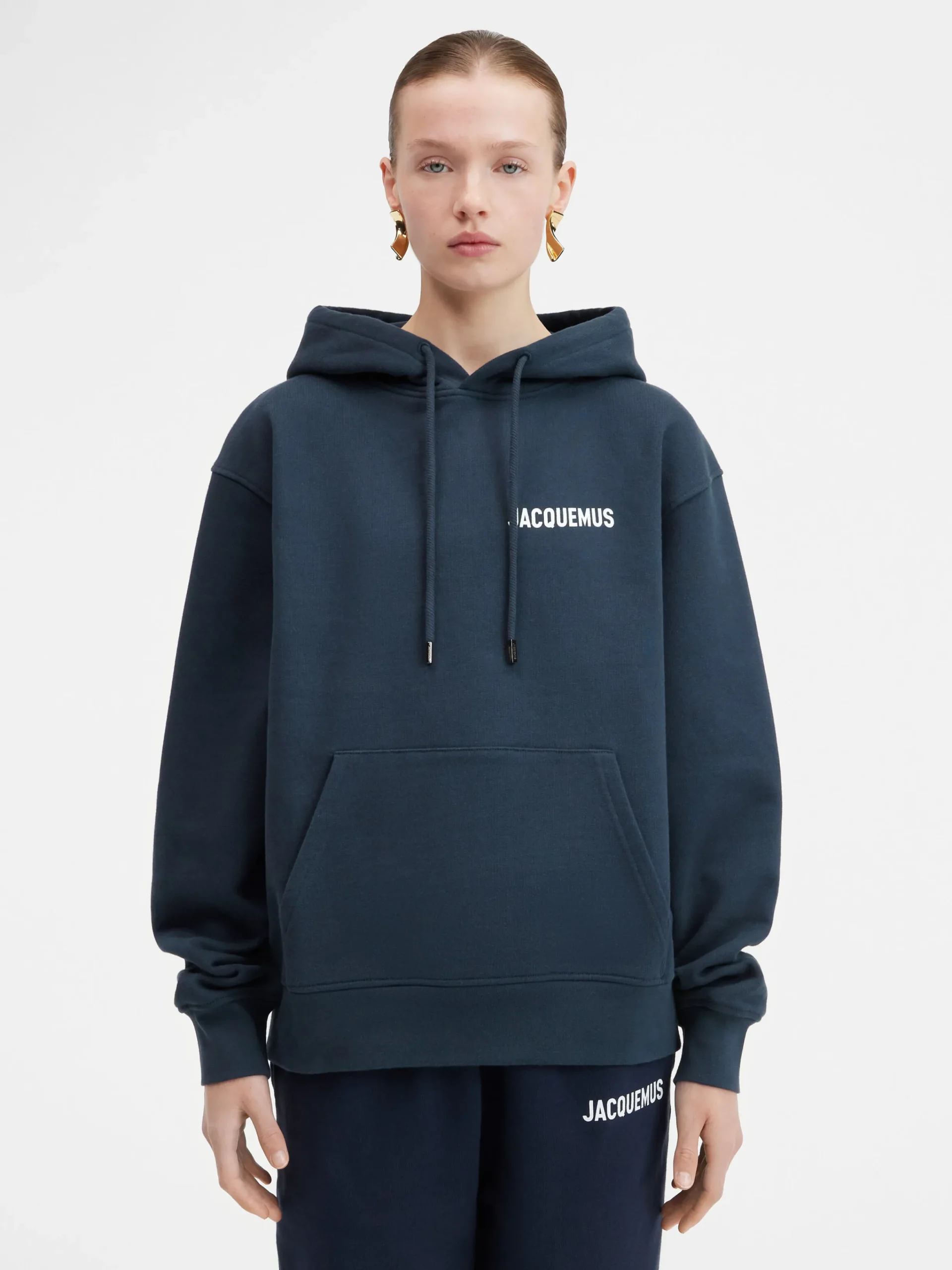Online Jacquemus Het sweatshirt DarkNavy