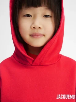 Clearance Jacquemus Het sweatshirt voor kinderen Red