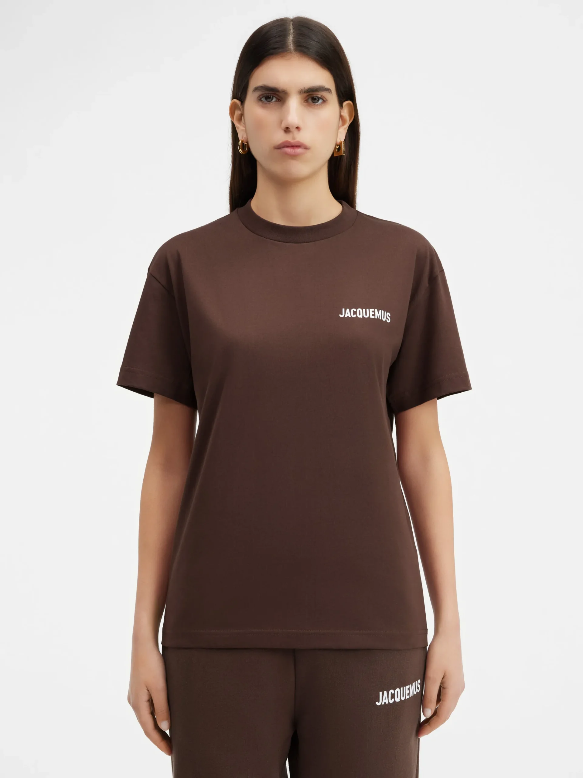 Fashion Jacquemus Het T-shirt Brown