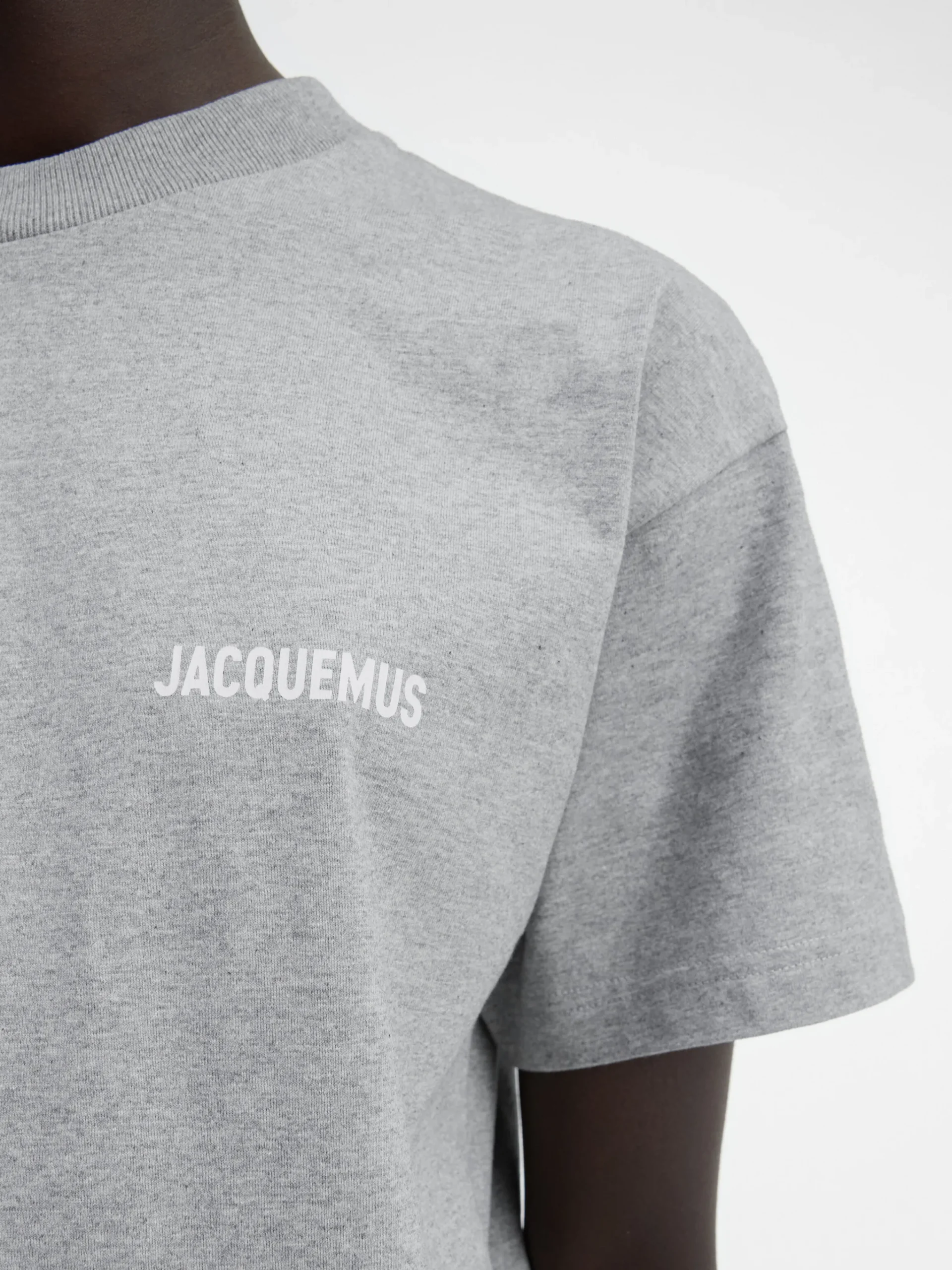 Clearance Jacquemus Het T-shirt Grey