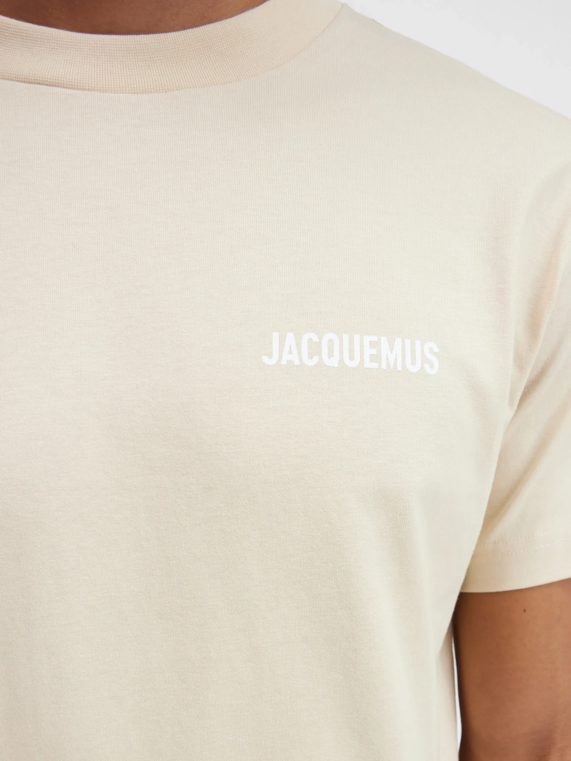 New Jacquemus Het T-shirt LightBeige