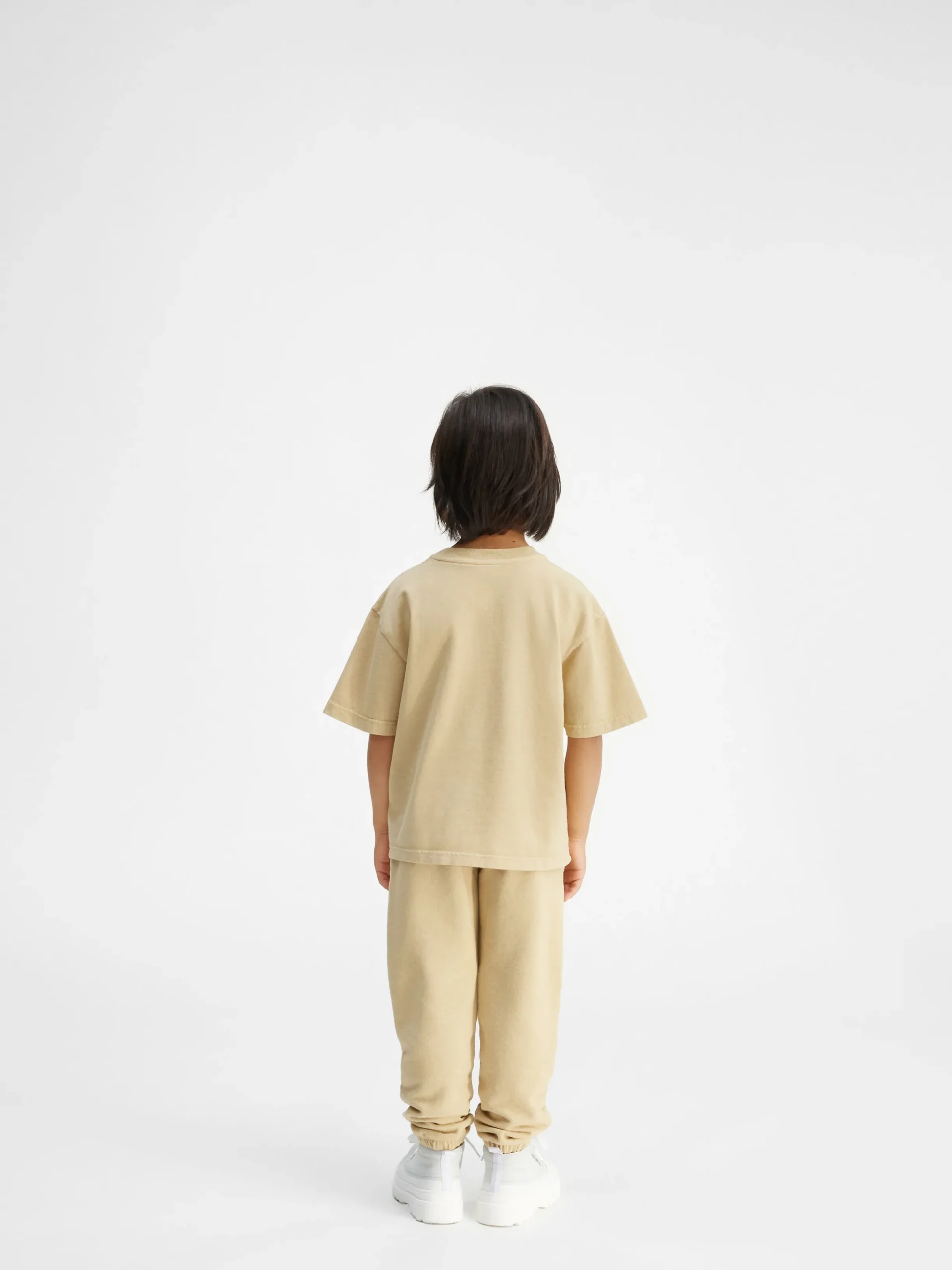 Clearance Jacquemus Het T-shirt voor kinderen DarkBeige