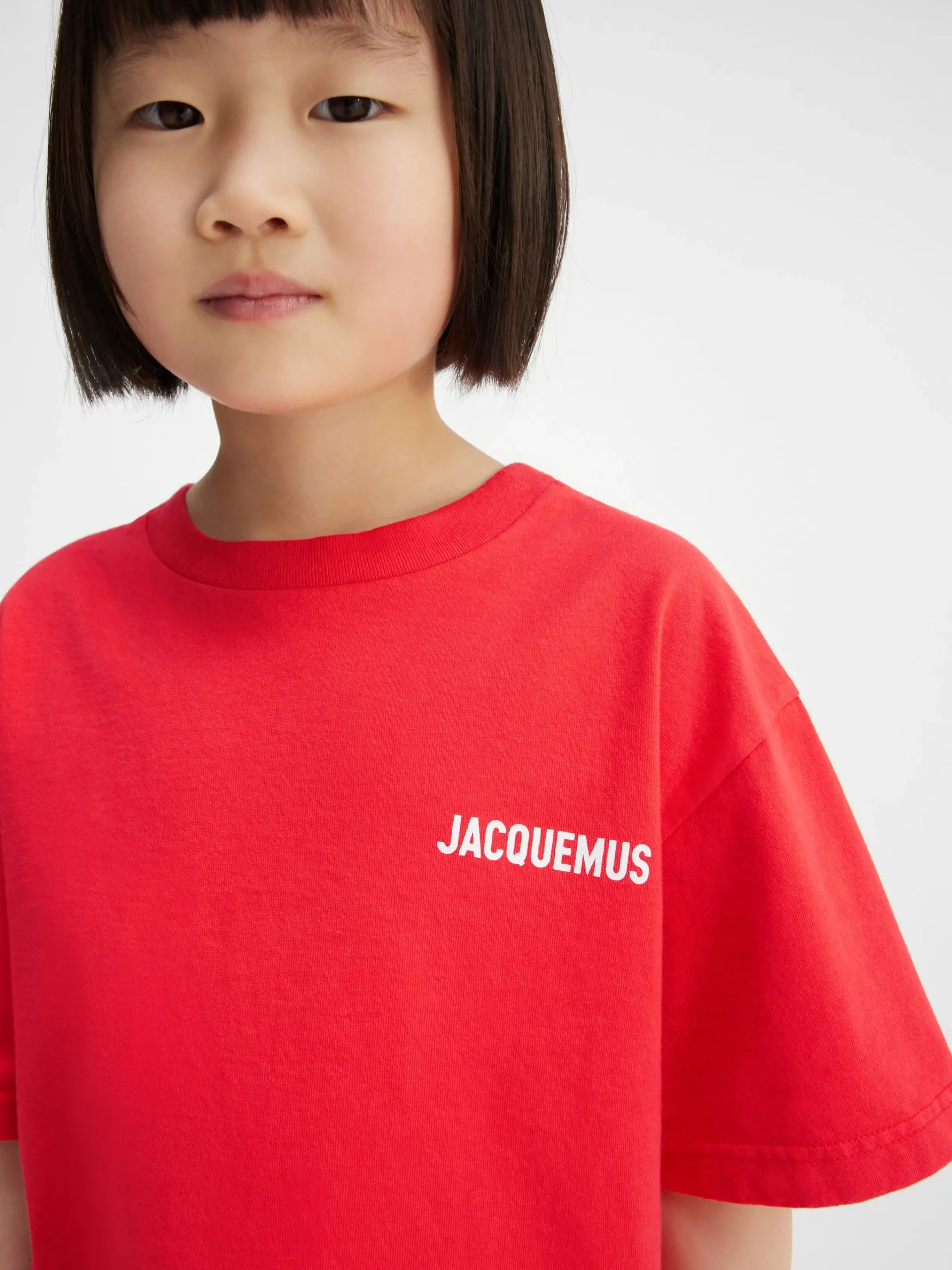 Outlet Jacquemus Het T-shirt voor kinderen Red