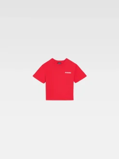 Outlet Jacquemus Het T-shirt voor kinderen Red