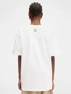 Hot Jacquemus Het x Valery Katsuba T-shirt PrintWhite