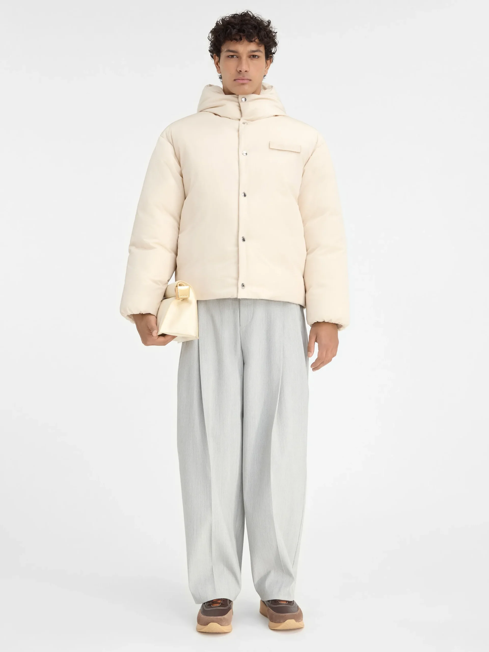 Discount Jacquemus Het jasje met pofmouwen Off-White