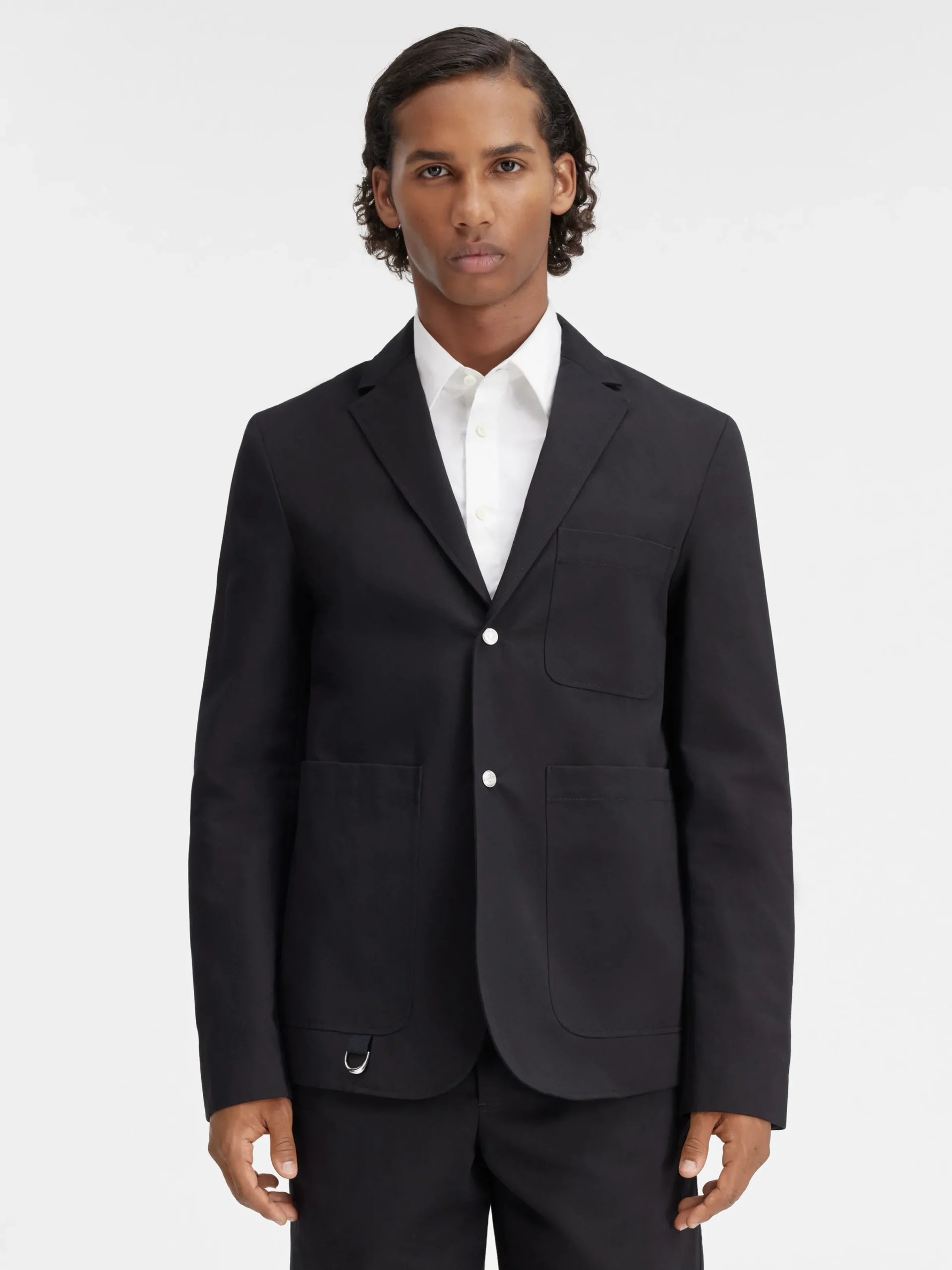 Hot Jacquemus Het Jean jasje Black