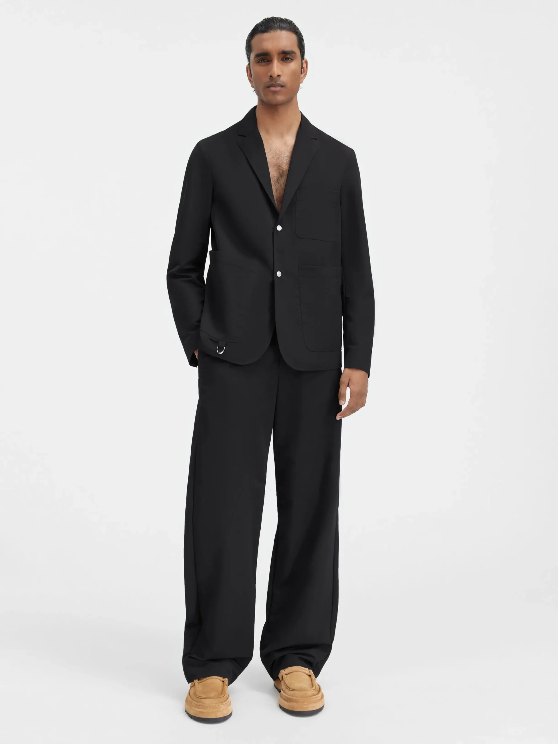 Online Jacquemus Het Jean jasje Black