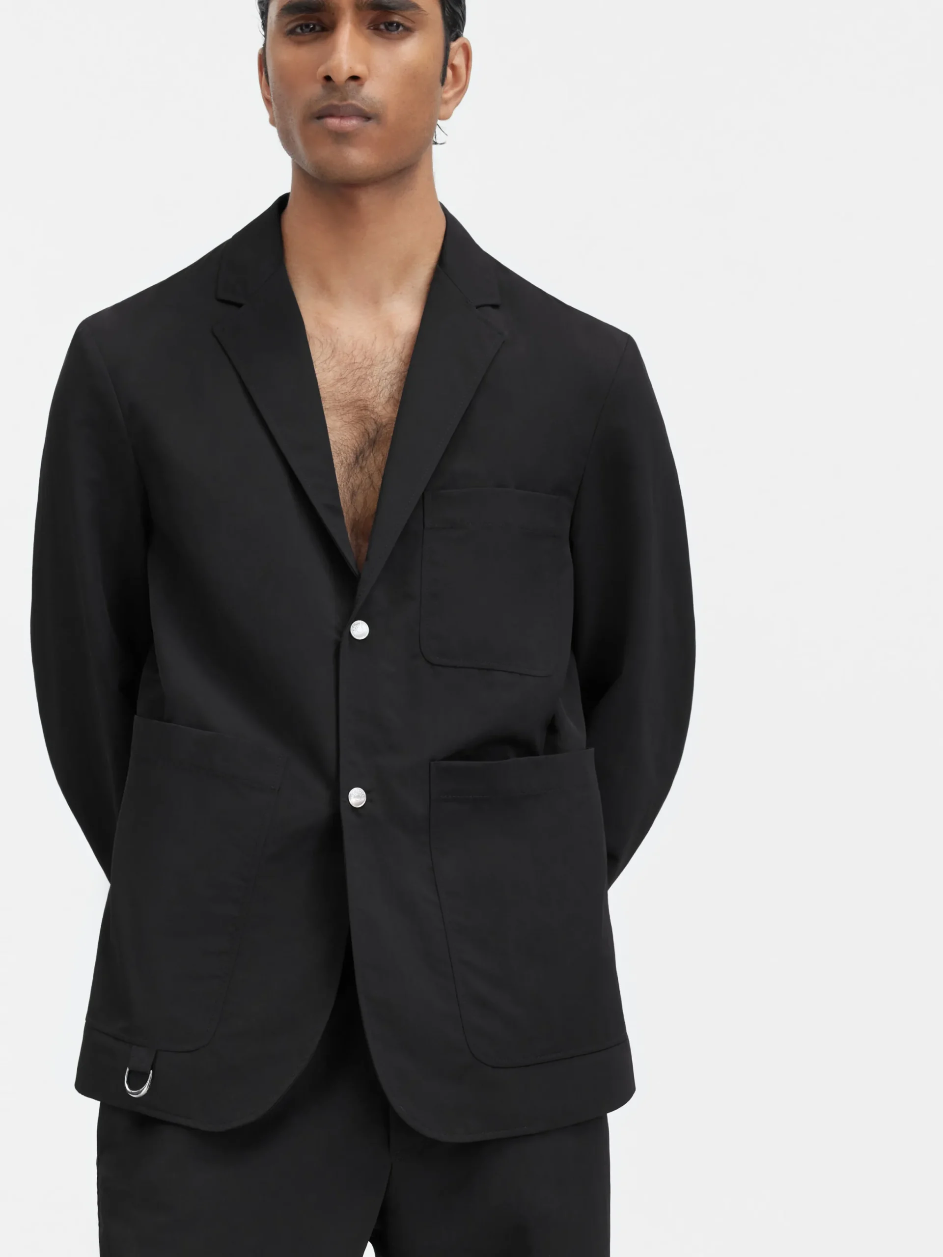 Online Jacquemus Het Jean jasje Black