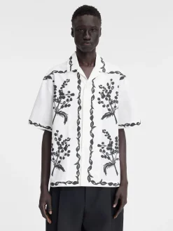 Outlet Jacquemus Het Jean shirt PrintMimosaFriseBlack
