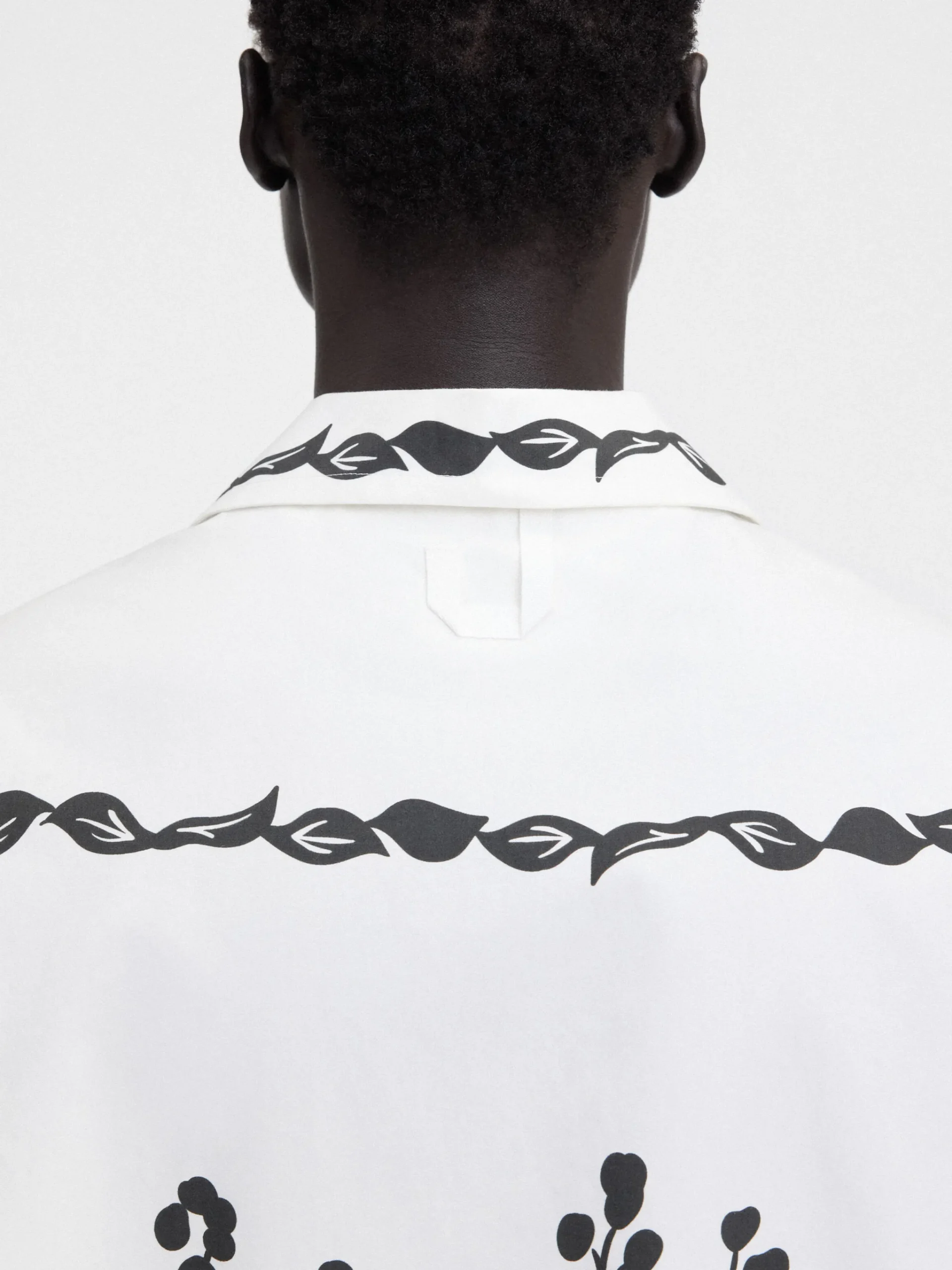 Outlet Jacquemus Het Jean shirt PrintMimosaFriseBlack