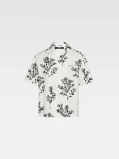 Clearance Jacquemus Het Jean shirt PrintBlackFlowers
