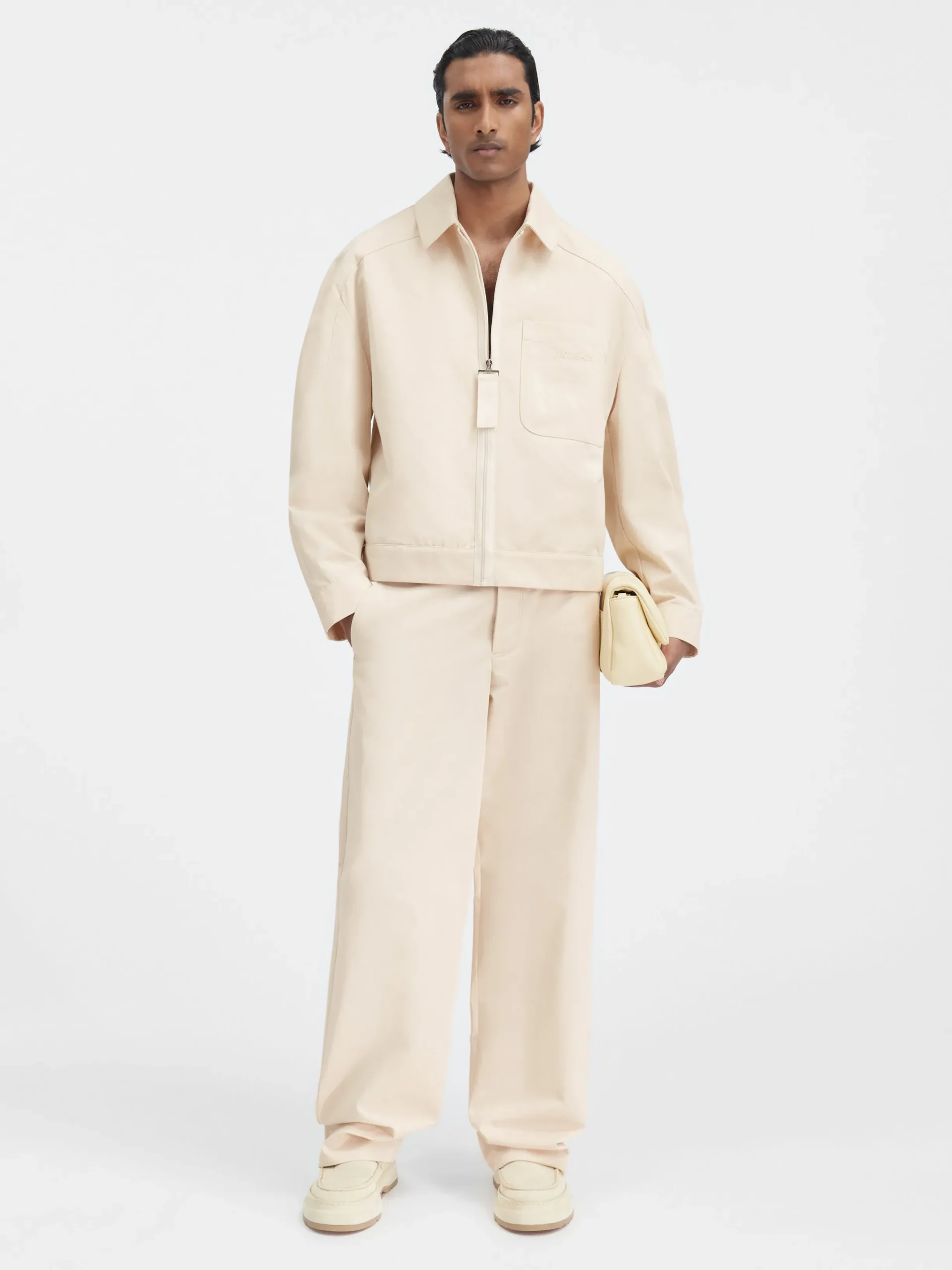Hot Jacquemus Het Linu jasje Beige