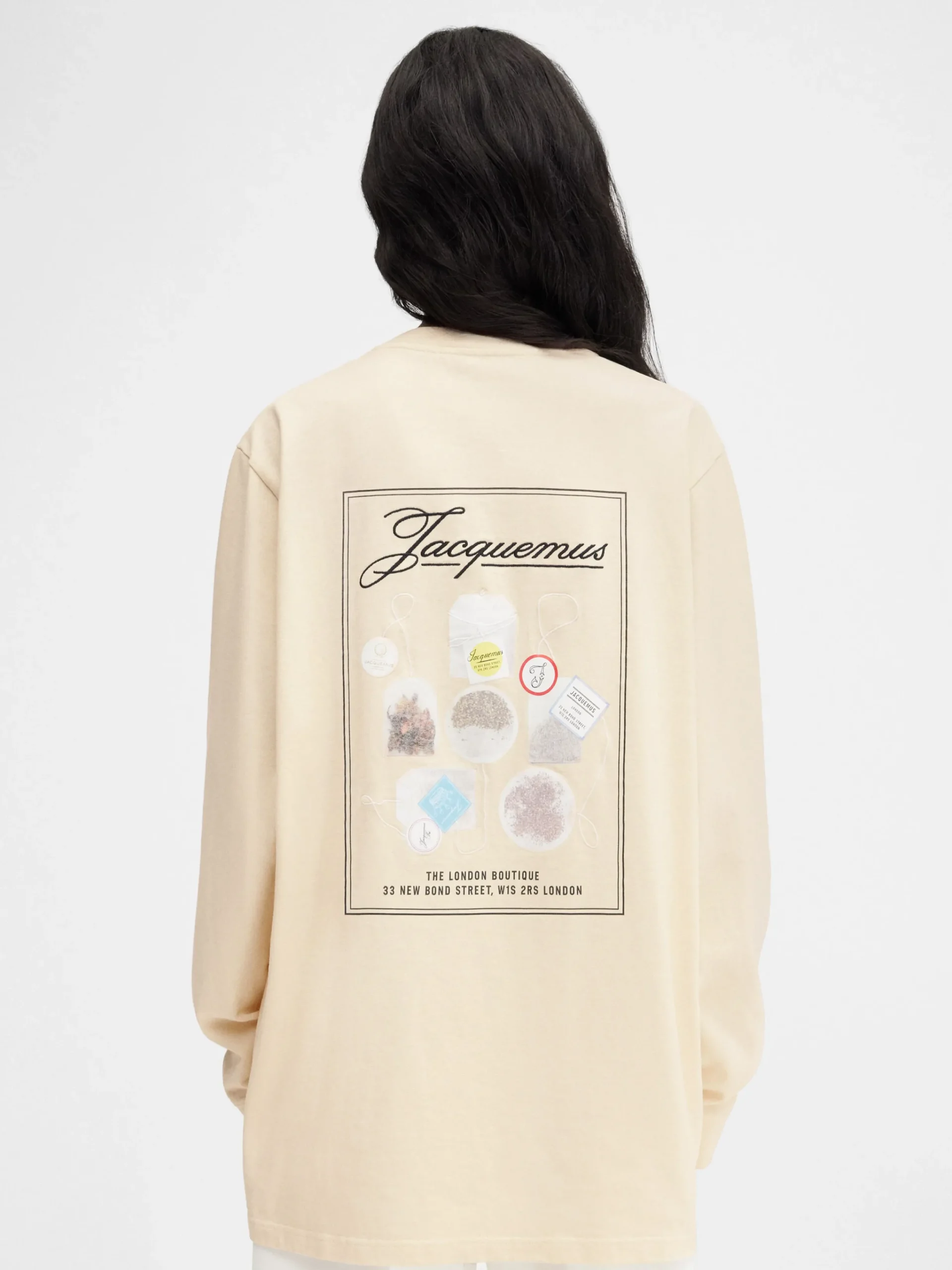 Outlet Jacquemus Het Londen T-shirt PrintTeacollection