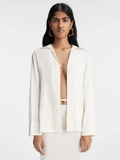 Fashion Jacquemus Het Notte shirt Off-White