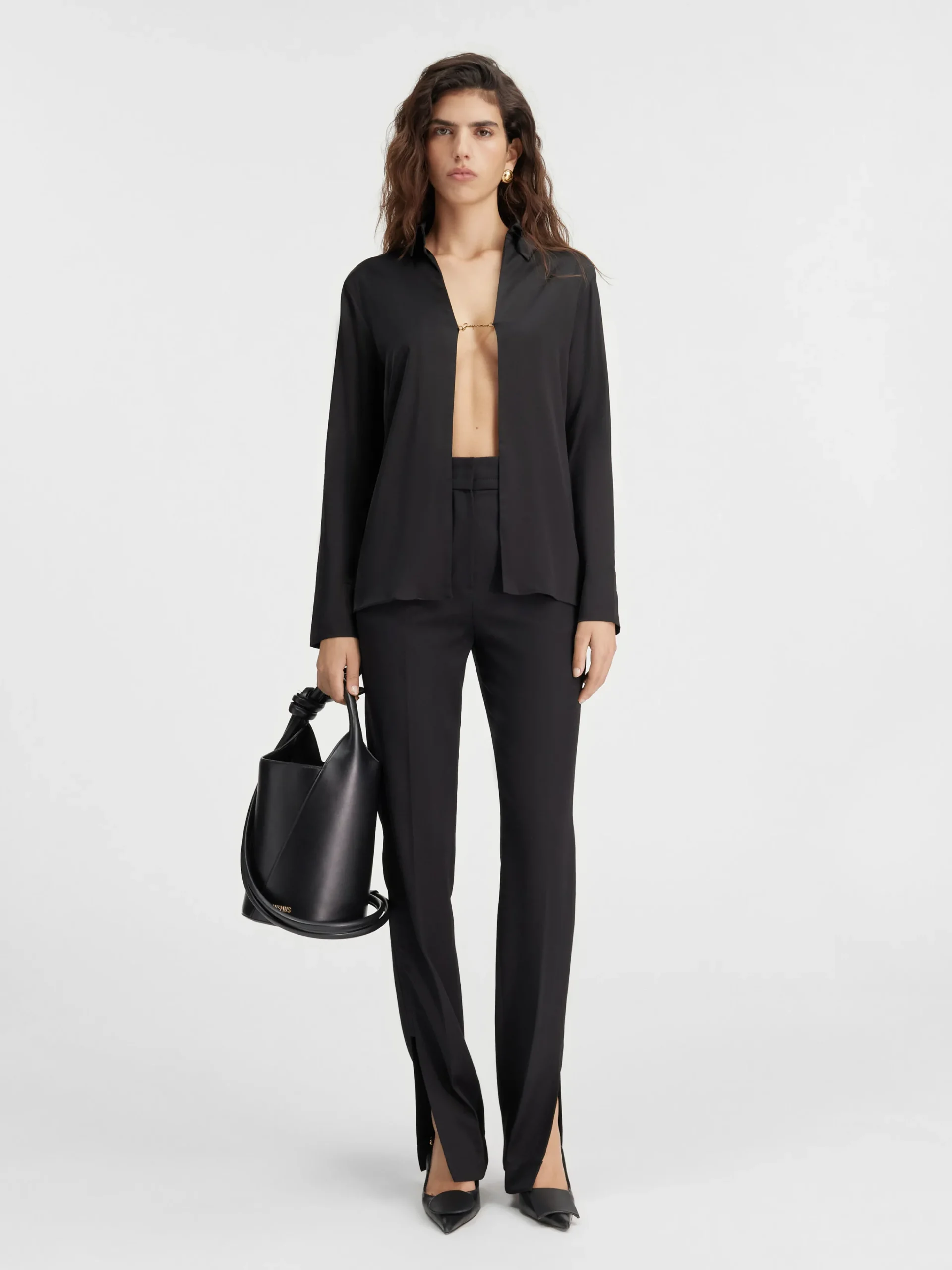 Sale Jacquemus Het Notte shirt Black