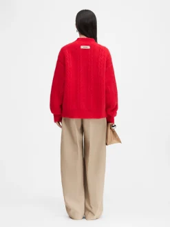 Hot Jacquemus Het Nuvola-vest Red