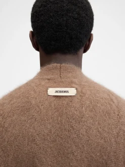 Clearance Jacquemus Het Nuvola-vest Camel