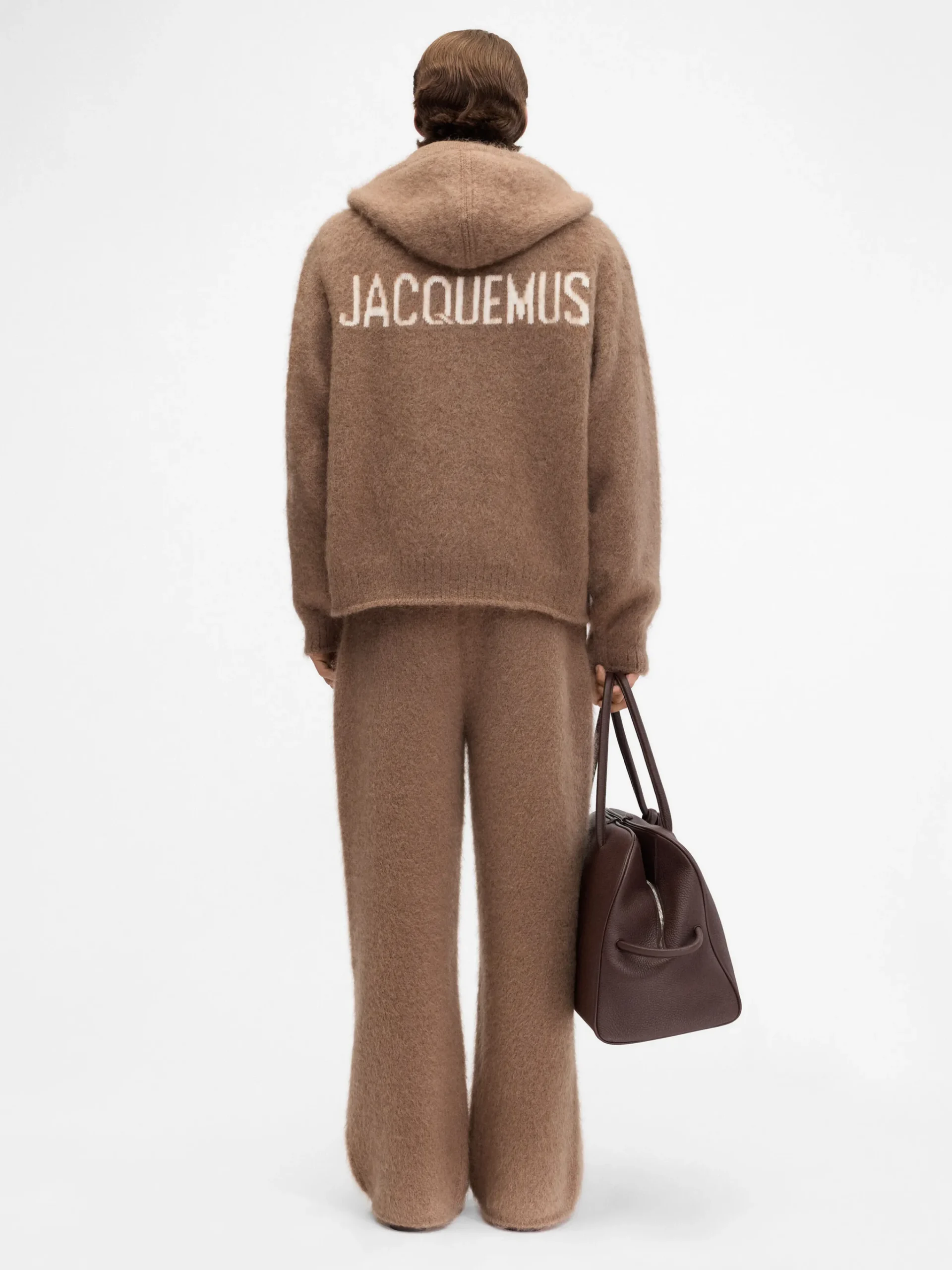 Online Jacquemus Het Nuvola-vest met rits Camel