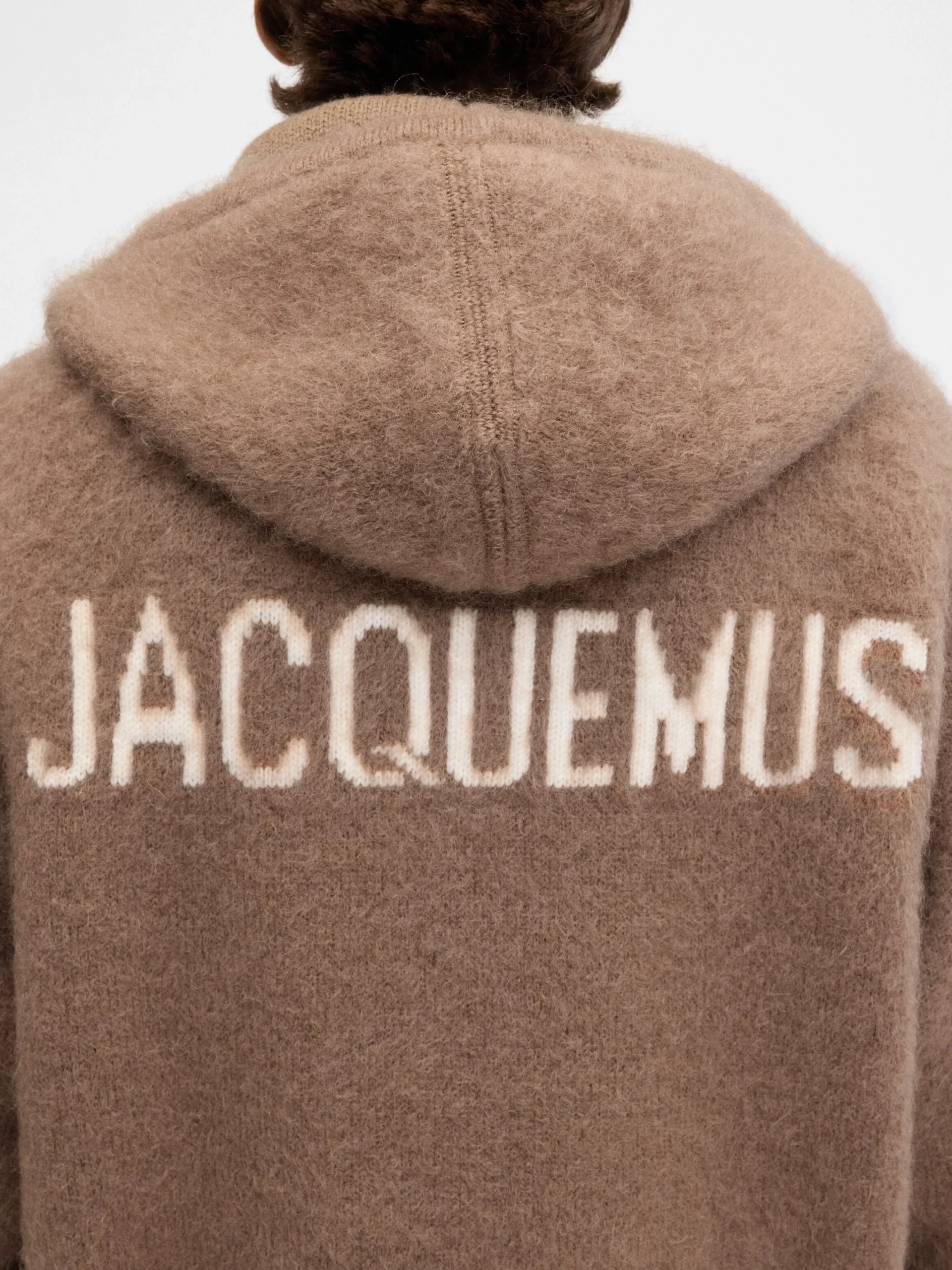 Online Jacquemus Het Nuvola-vest met rits Camel