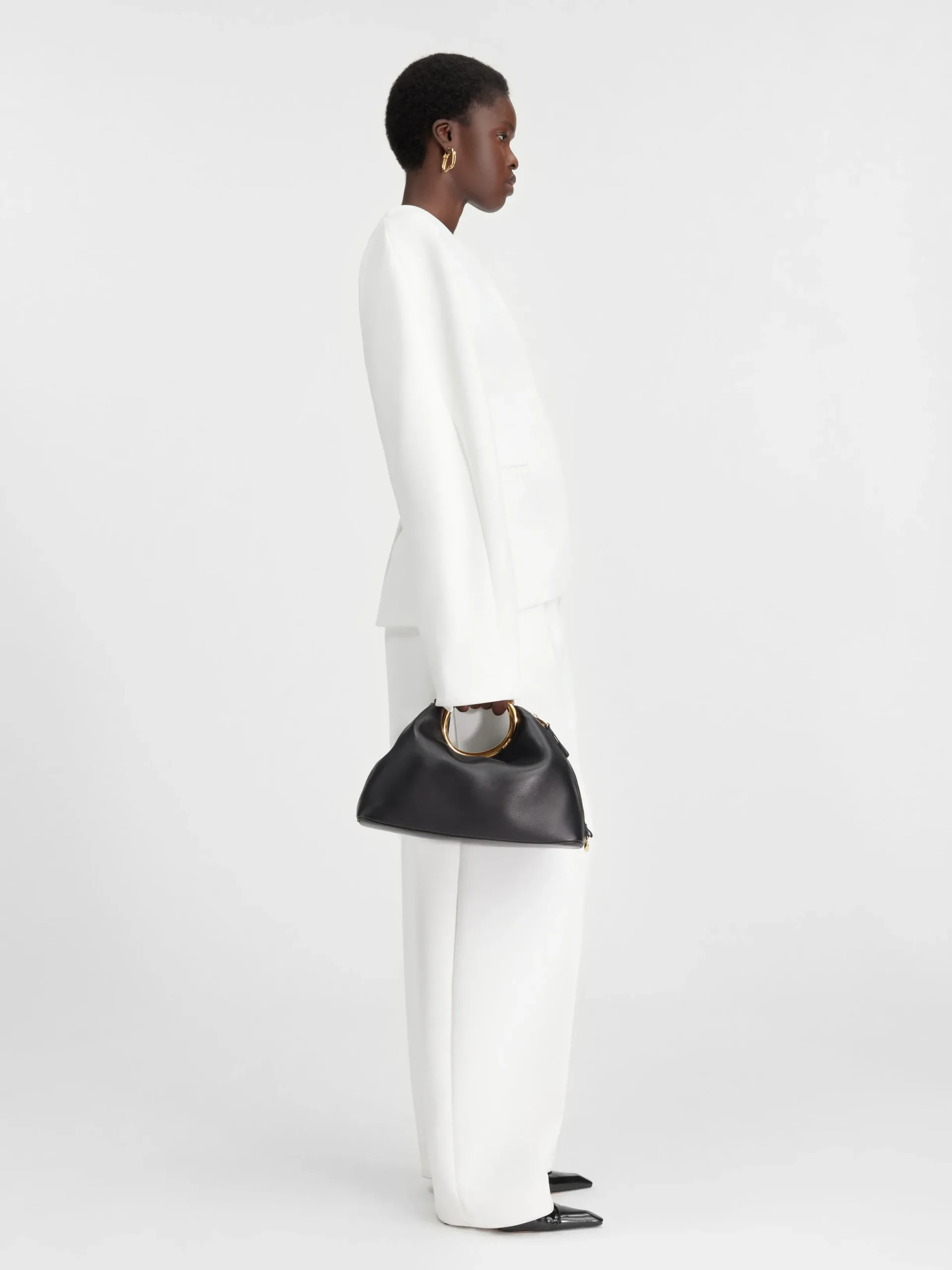 Sale Jacquemus Het Ovalo jasje White