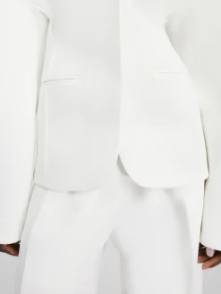 Sale Jacquemus Het Ovalo jasje White