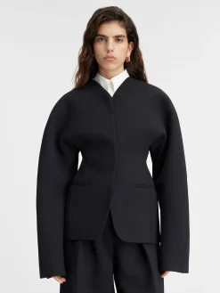 Fashion Jacquemus Het Ovalo jasje Black