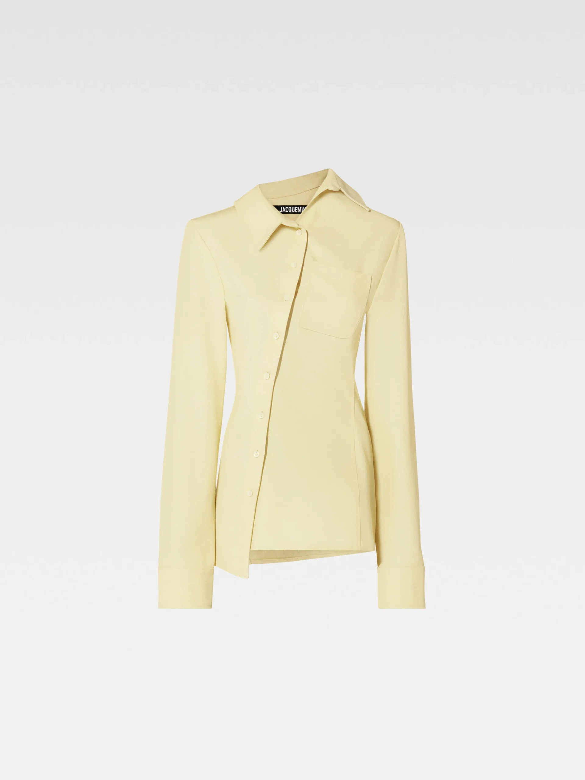 Fashion Jacquemus Het Pablo shirt PaleYellow
