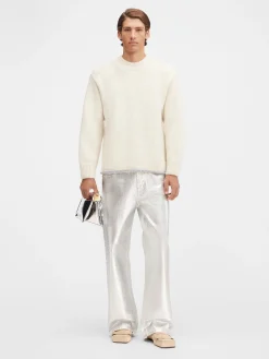 New Jacquemus Het Pavane breisel Off-White