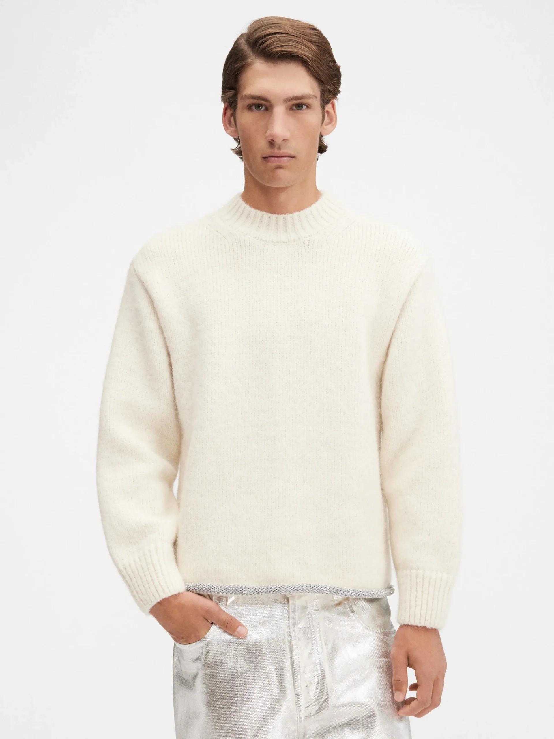 New Jacquemus Het Pavane breisel Off-White