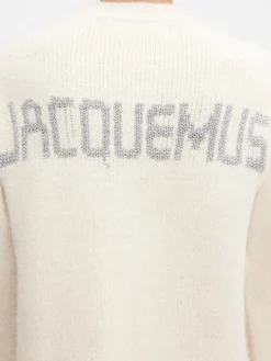 New Jacquemus Het Pavane breisel Off-White