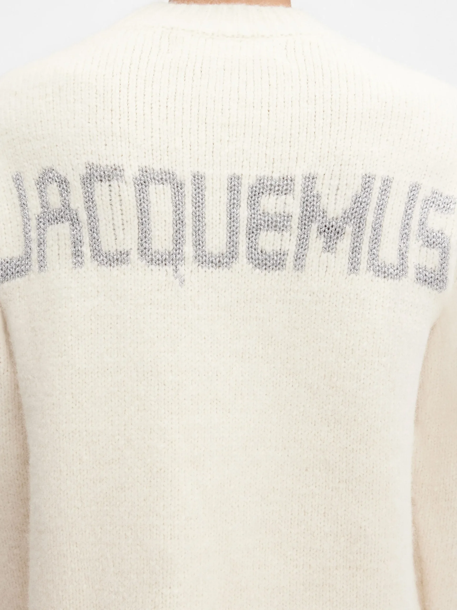 New Jacquemus Het Pavane breisel Off-White