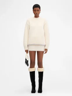 New Jacquemus Het Pavane breisel Off-White