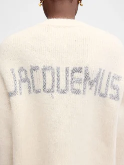 New Jacquemus Het Pavane breisel Off-White