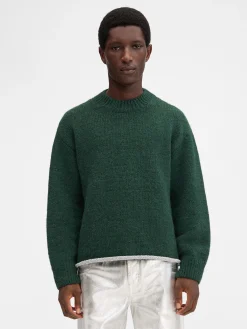 New Jacquemus Het Pavane breisel DarkGreen