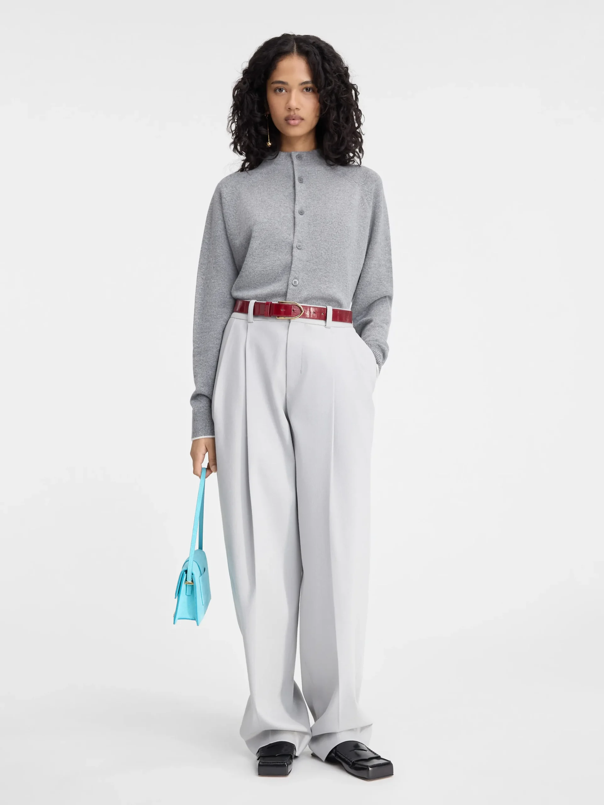 Online Jacquemus Het Pitatto vest Grey