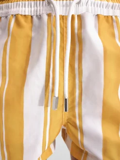 Discount Jacquemus Het Puntini badpak PrintRayureYellowEcru