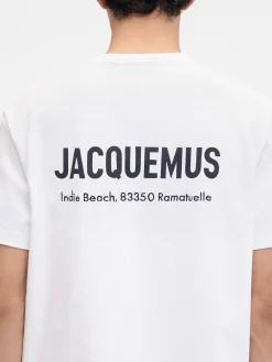 Online Jacquemus Het Saint Tropez Indie Beach T-shirt met adres SaintTropezIndie