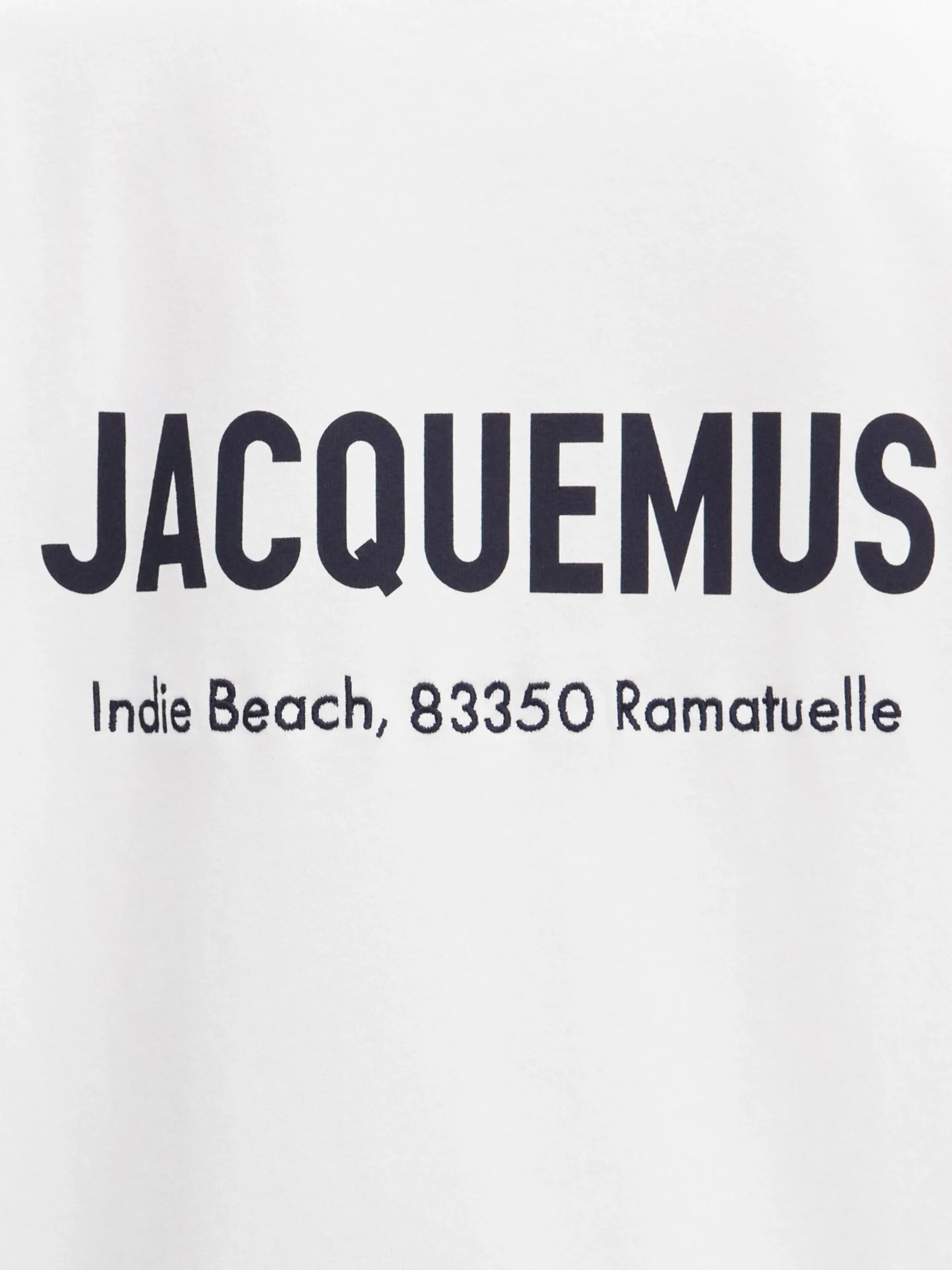 Online Jacquemus Het Saint Tropez Indie Beach T-shirt met adres SaintTropezIndie