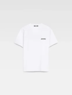 Fashion Jacquemus Het Saint Tropez Place des Lices T-shirt met adres SaintTropezLices