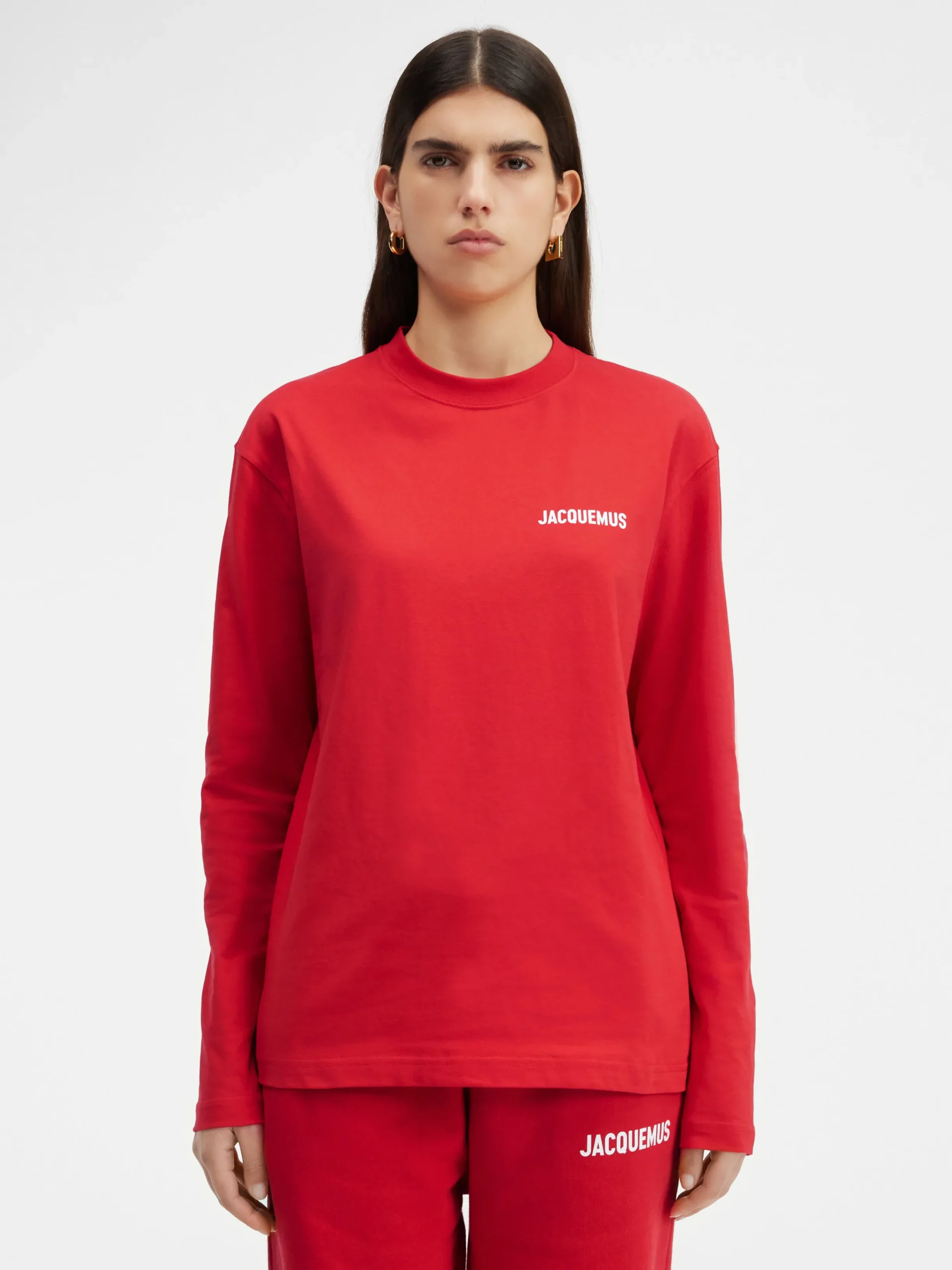 Outlet Jacquemus Het shirt met lange mouwen Red