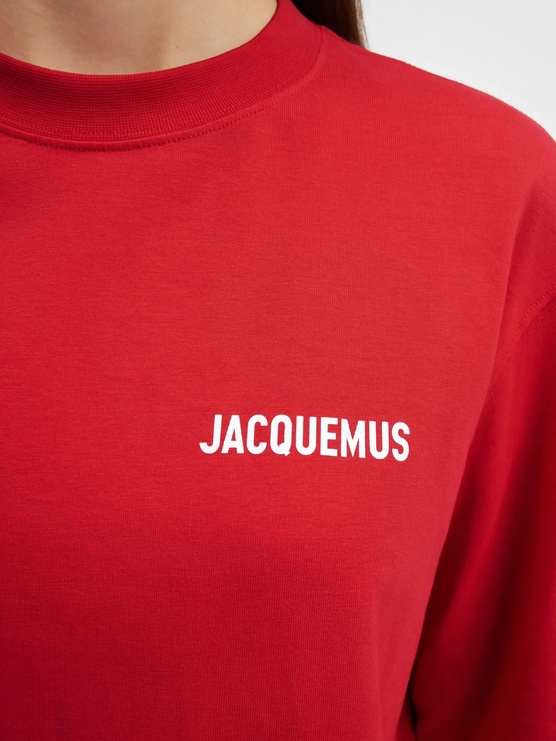 Outlet Jacquemus Het shirt met lange mouwen Red