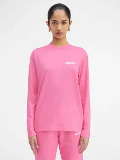Best Jacquemus Het shirt met lange mouwen Pink