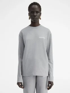 Outlet Jacquemus Het shirt met lange mouwen Grey