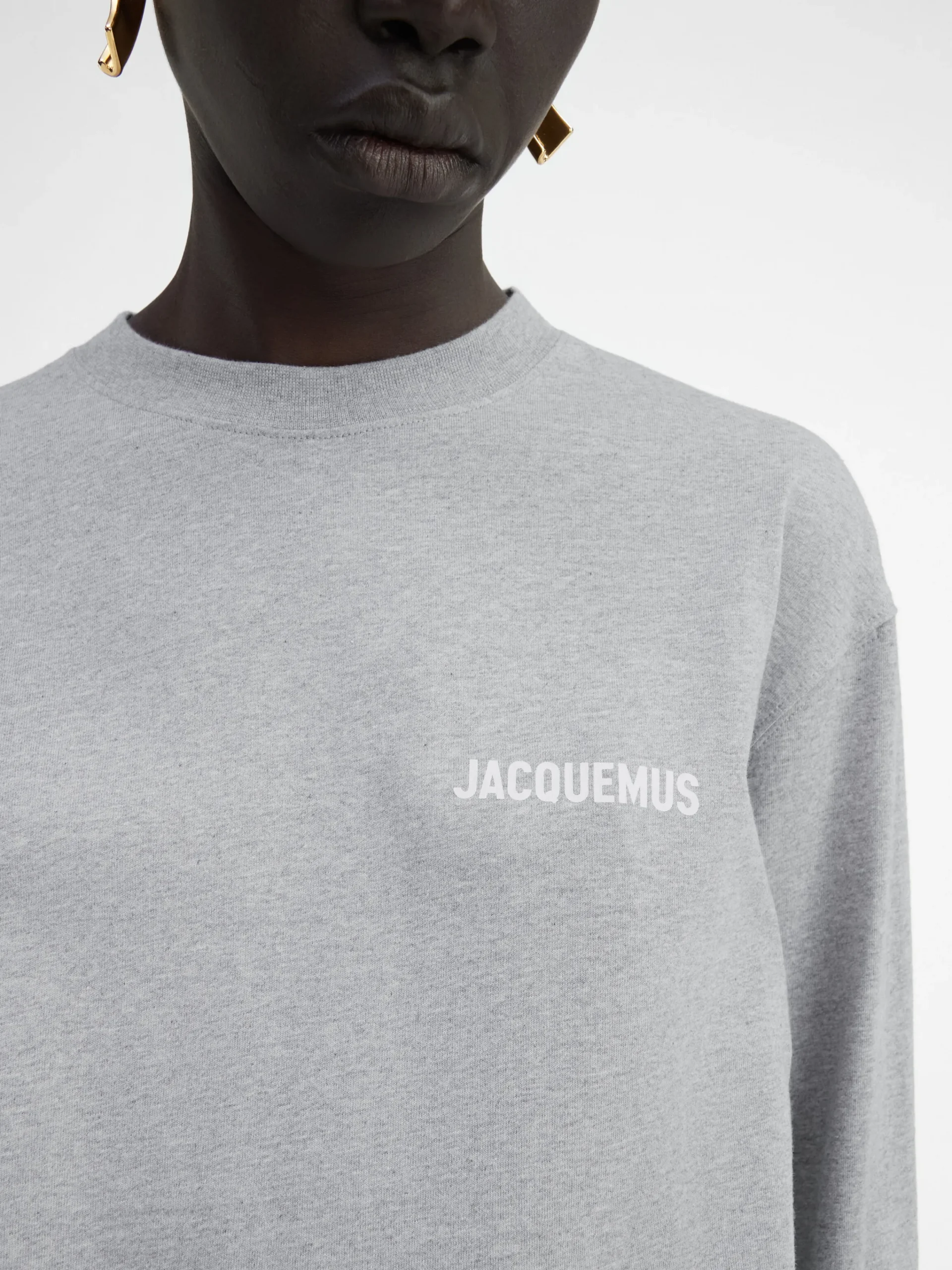 Outlet Jacquemus Het shirt met lange mouwen Grey