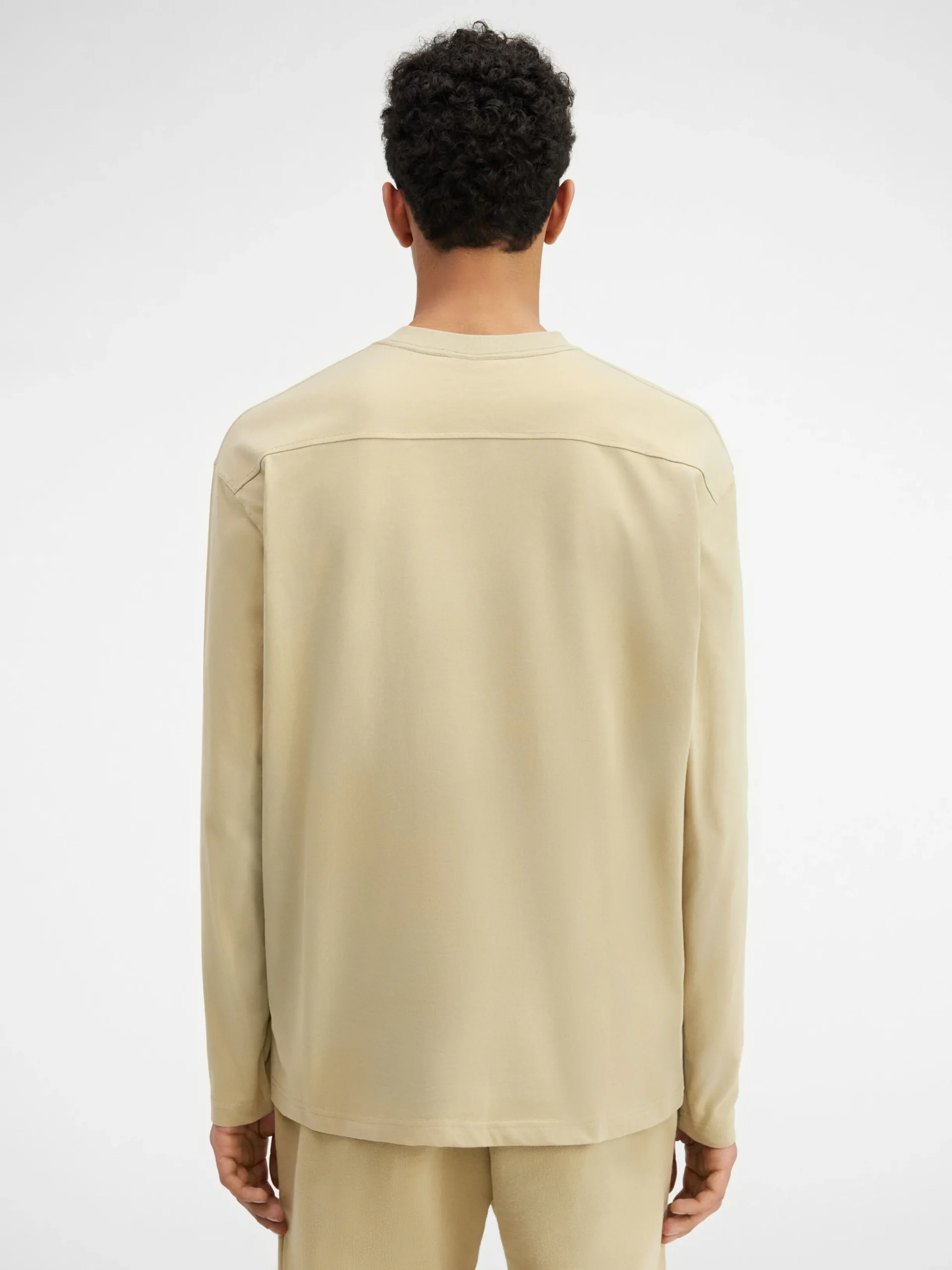 Outlet Jacquemus Het shirt met lange mouwen LightKhaki
