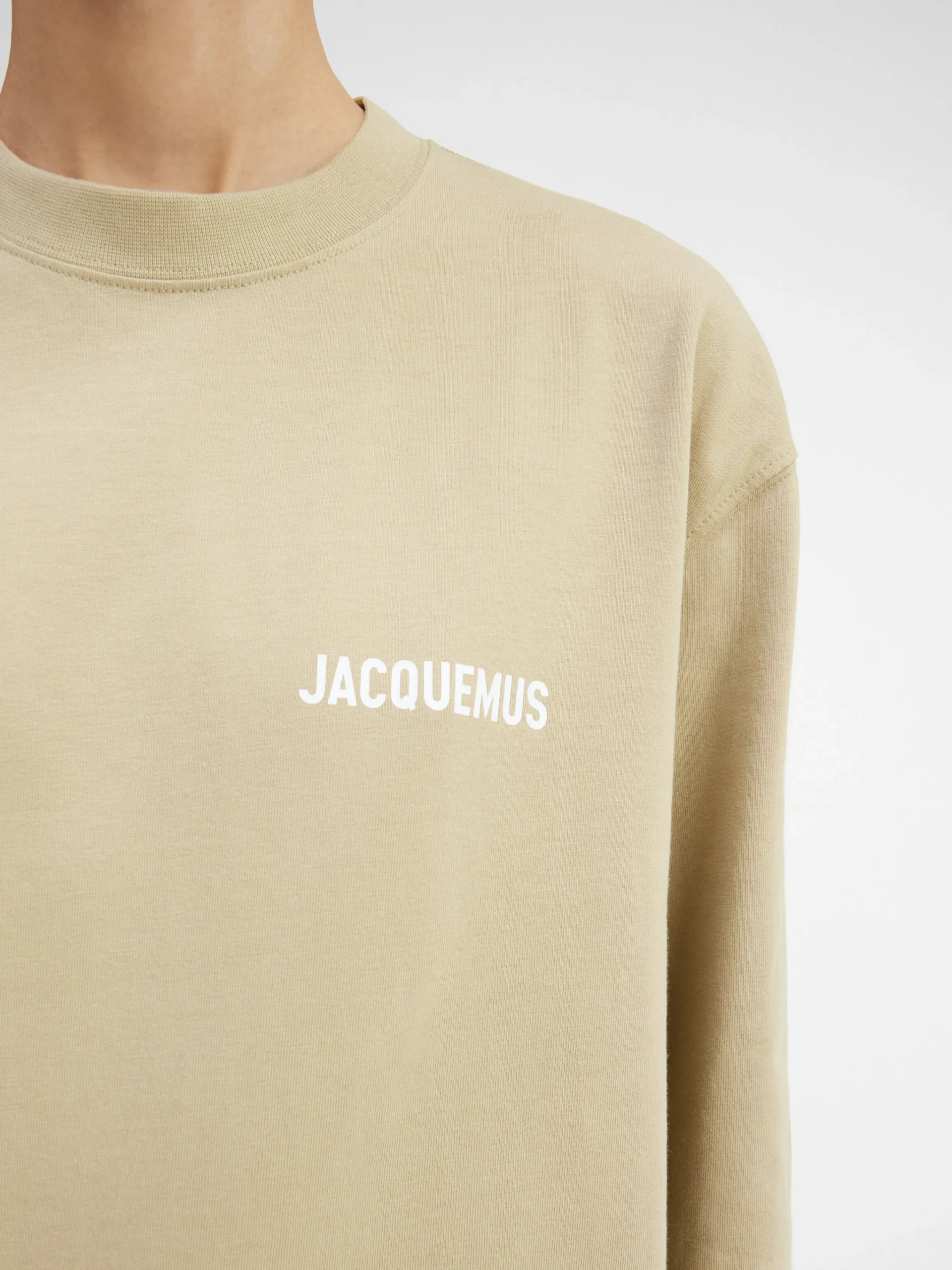 Outlet Jacquemus Het shirt met lange mouwen LightKhaki