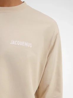 Online Jacquemus Het shirt met lange mouwen LightBeige