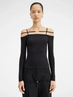 Discount Jacquemus Het Sierra T-shirt Black