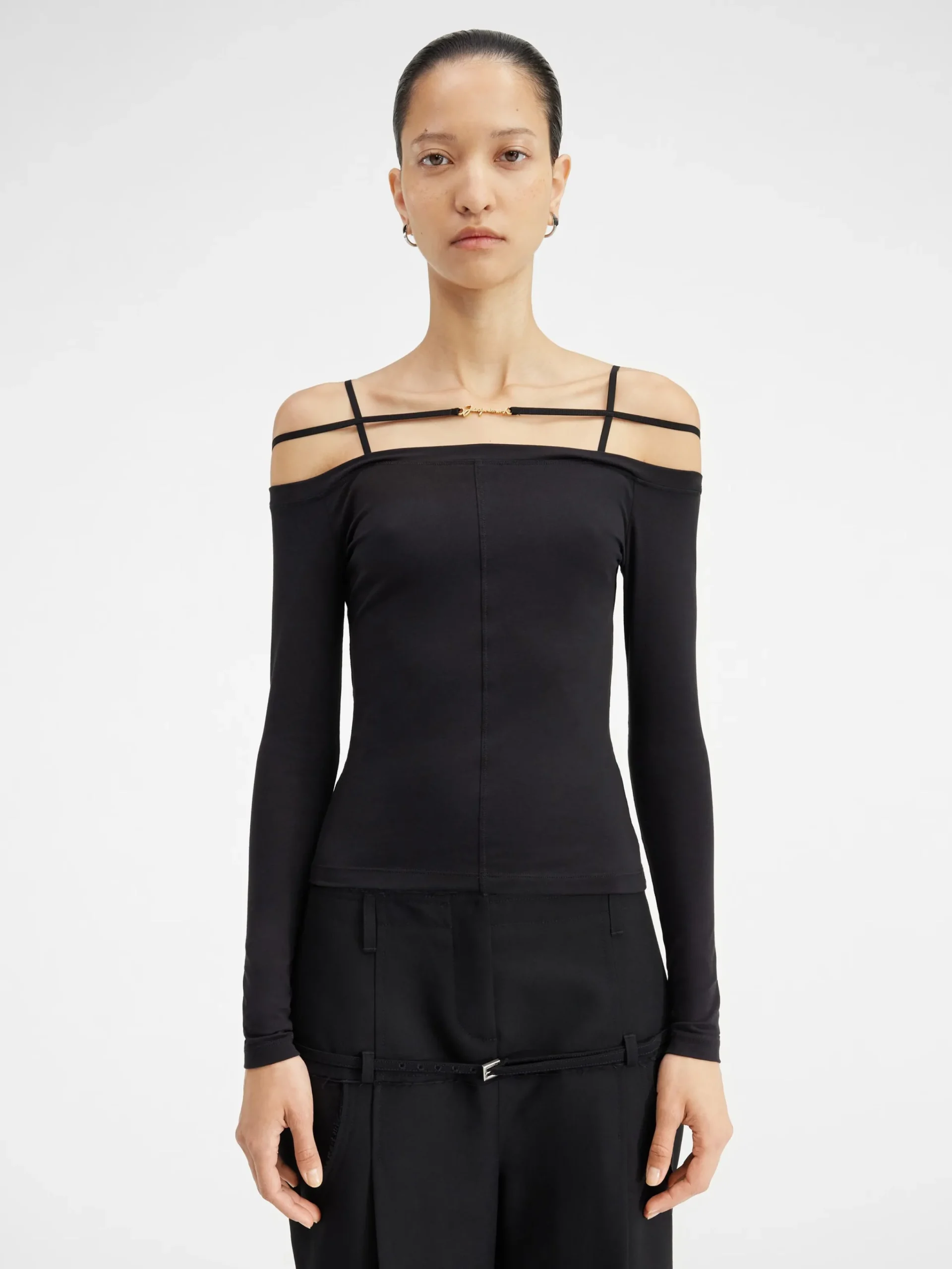 Discount Jacquemus Het Sierra T-shirt Black